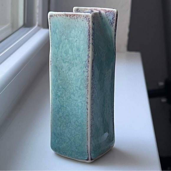 MICHAEL COHEN | Vintage | Art Pottery Handcrafted Miniature Stoneware 3.75" Tall - Picture 9 of 13